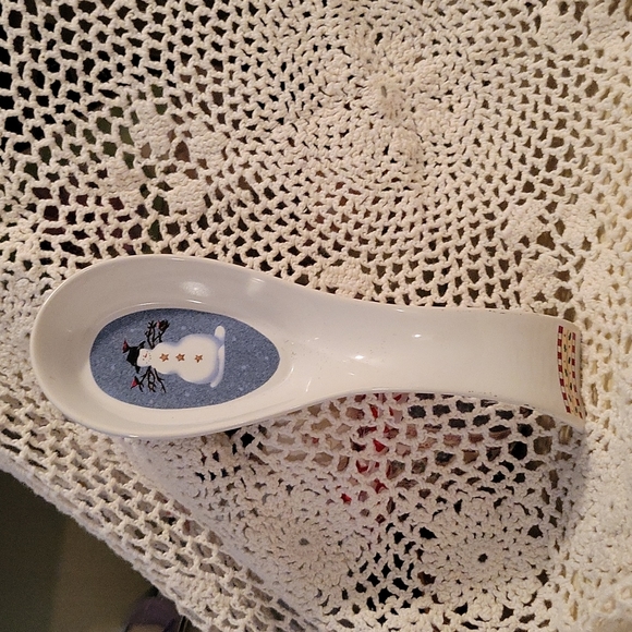 Sakura Debbie Mumm plate~spoon rest - Picture 3 of 5